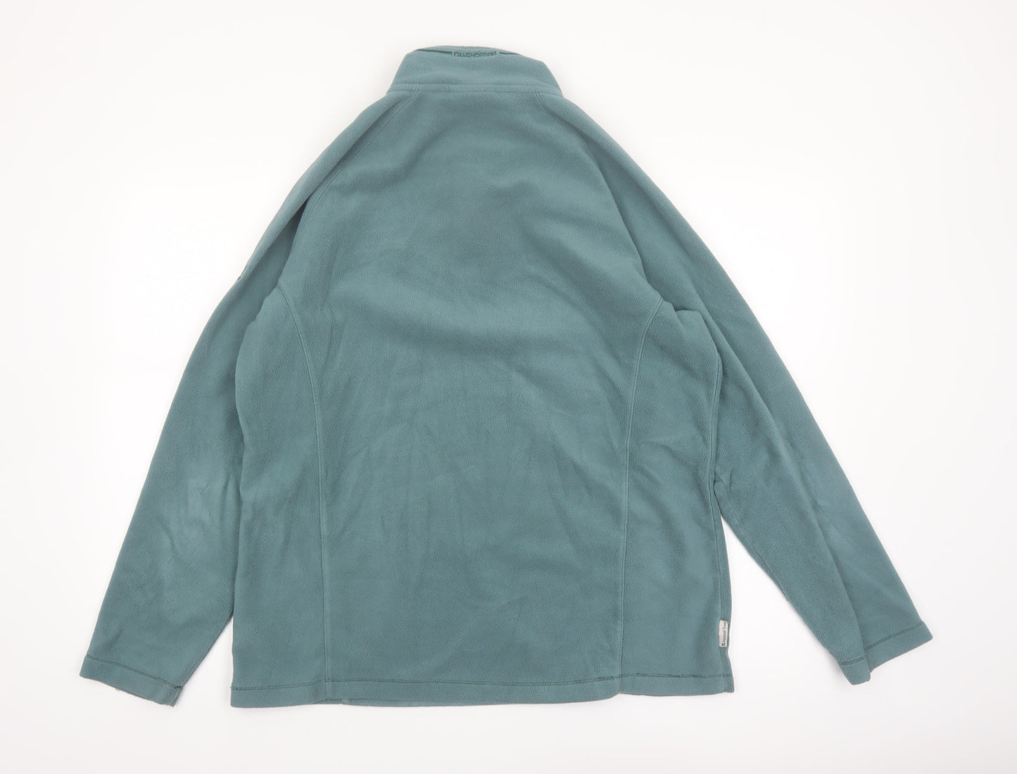 Craghoppers Women Teal Full Zip Fleece Sweatshirt UK 16