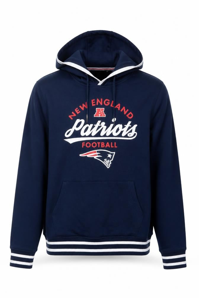 NFL Team Apparel Men's Blue Pullover Hoodie L Sports Fanwear