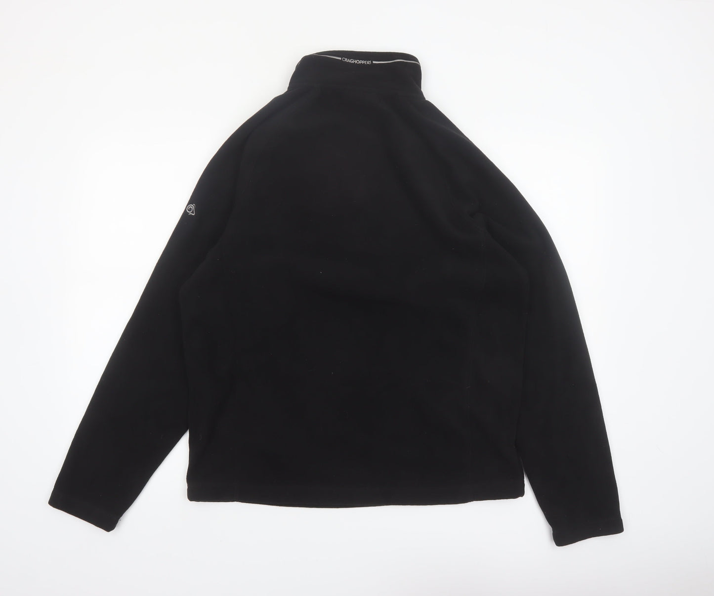 Craghoppers Men's Black Fleece 1/2 Zip Pullover Sweatshirt M