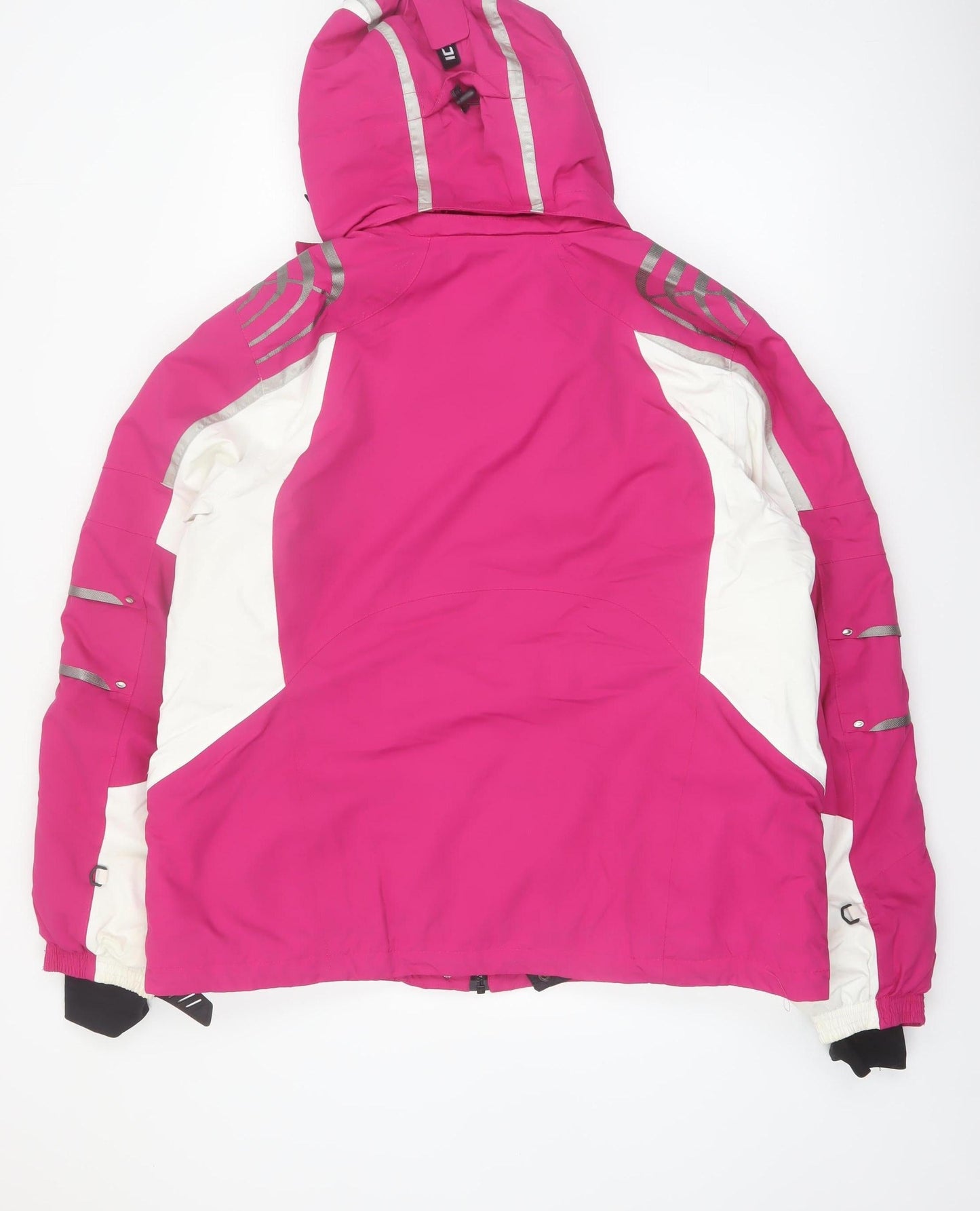 Icepeak Women's Pink Ski Jacket Size 20 Waterproof Hooded Winter Coat