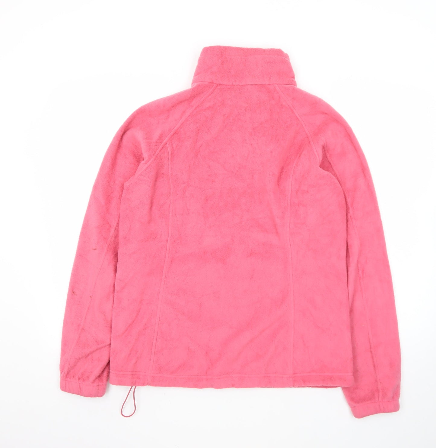 Columbia Women's Pink Fleece Full Zip Jacket Size L