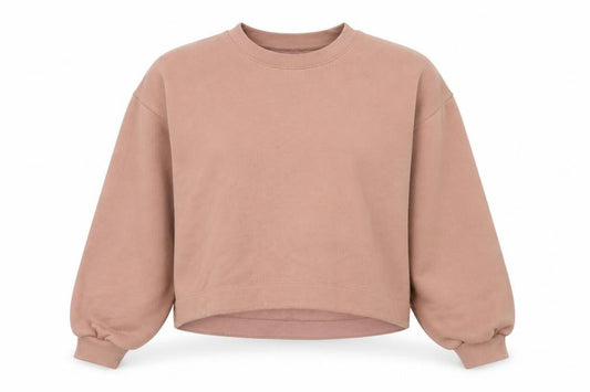 AllSaints Women’s Pink Pullover Sweatshirt Medium Cotton Blend