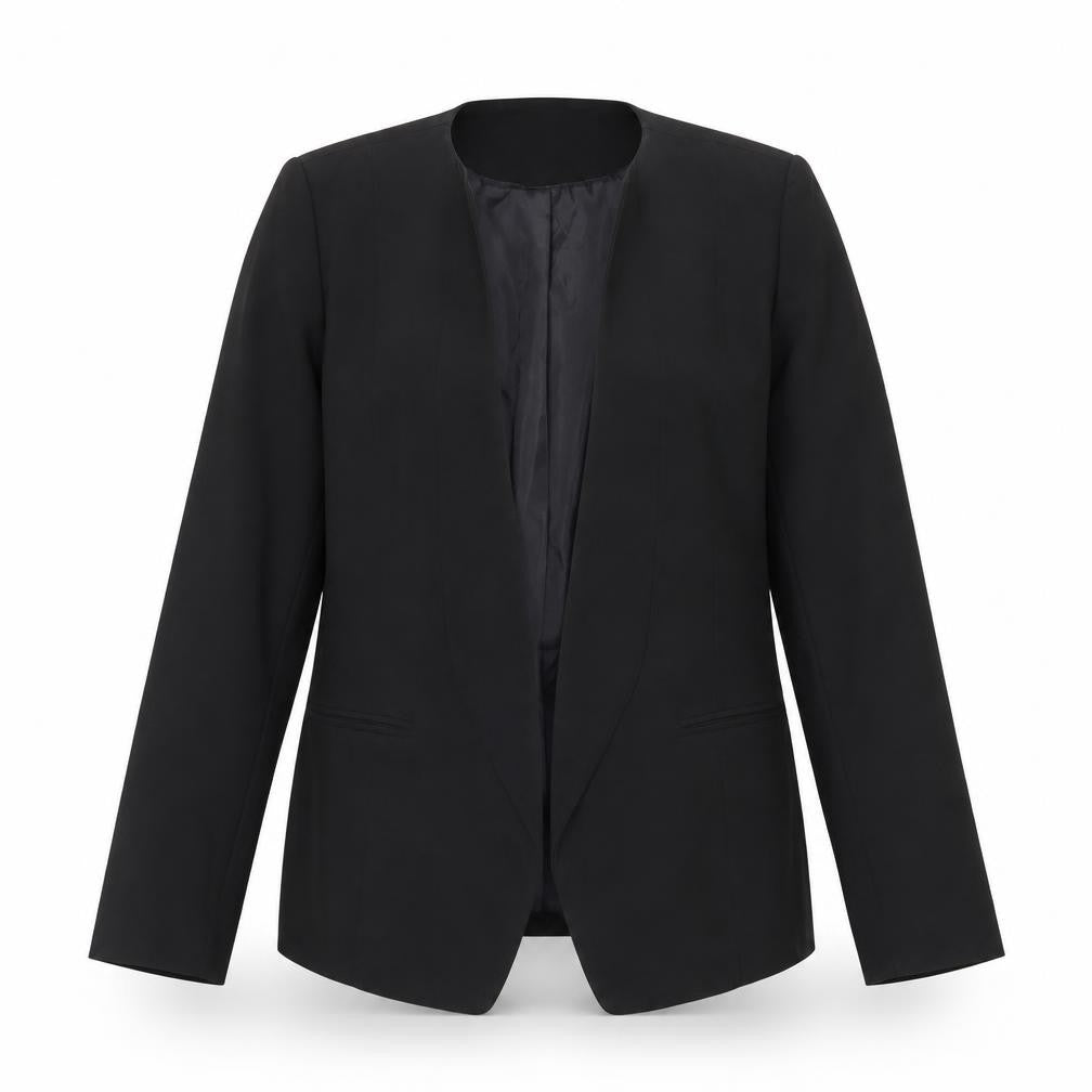 Vero Moda Women Black Size 14 Tailored Blazer Jacket