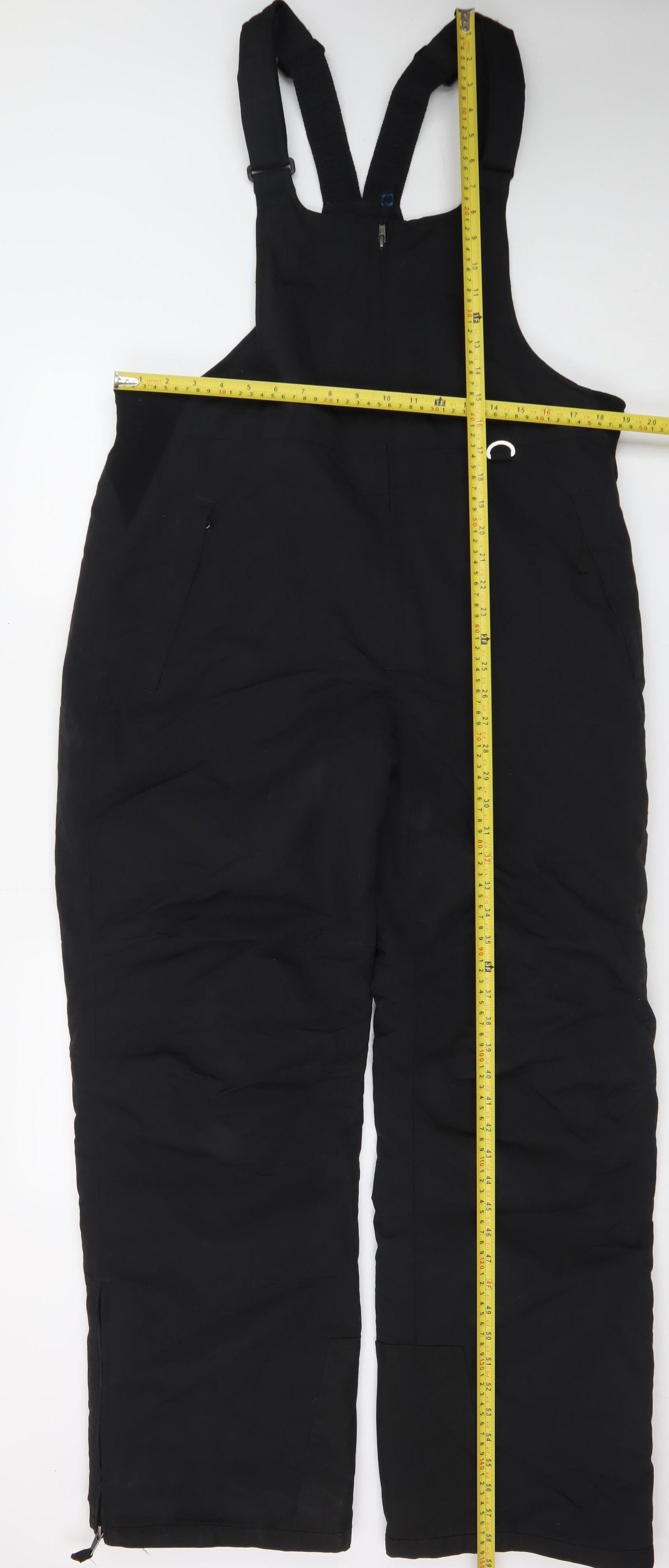 Slalom Men Black L Snow Pants Waterproof Insulated Ski Trousers