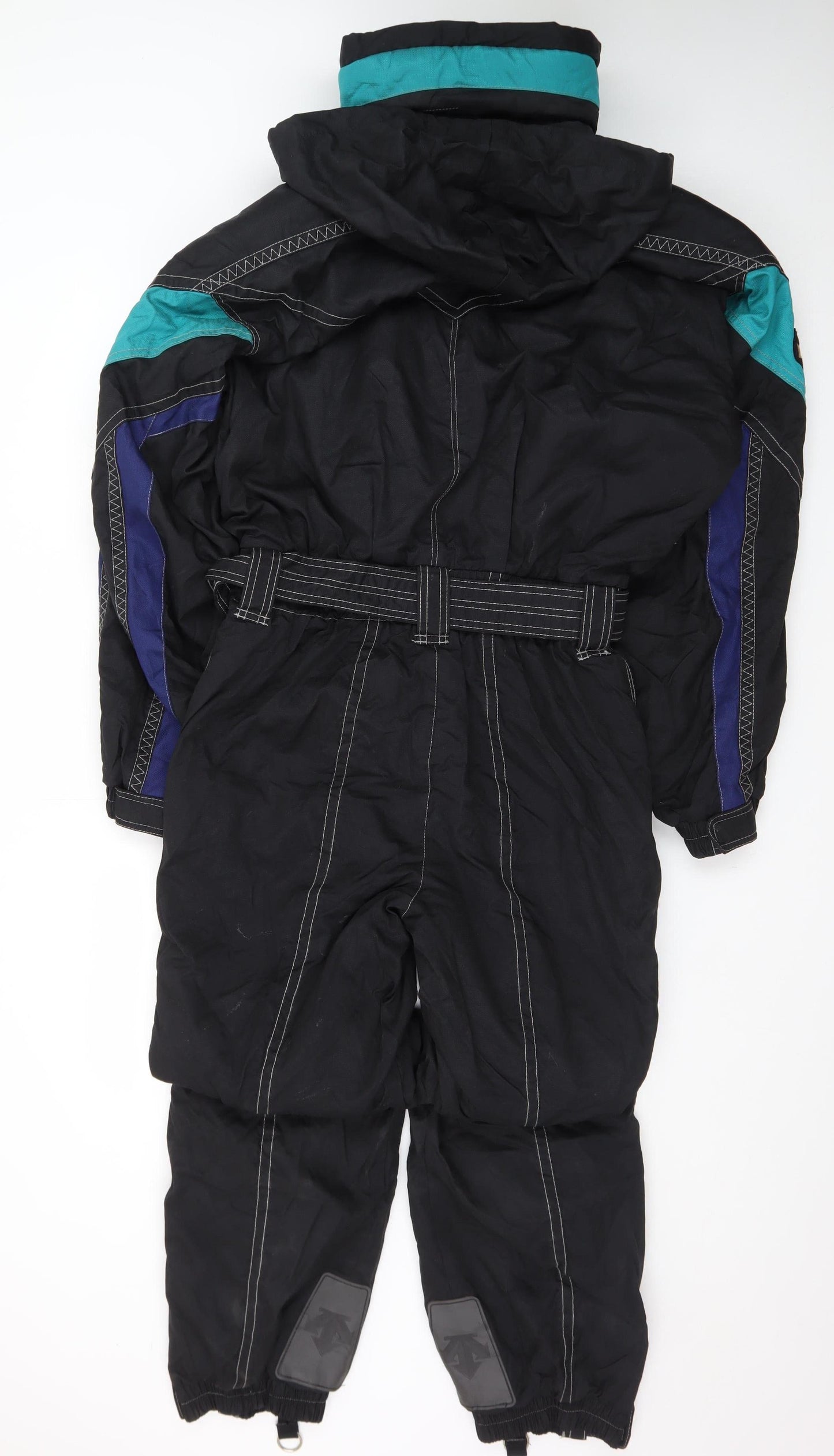 Descente Men's Black L Ski Snow Pants Suit Insulated Waterproof Lined