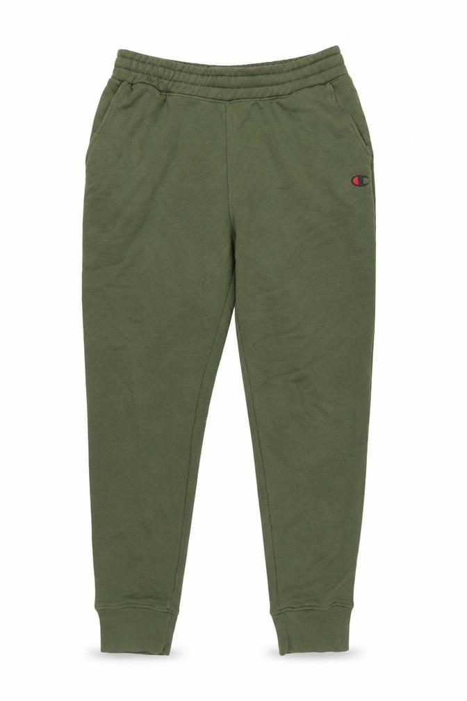 Champion Men’s Green Jogger Trousers Size M Fleece Comfort Fit