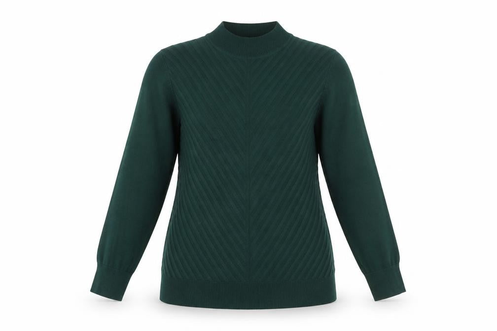 Principles by Ben de Lisi Women’s Green Mock Neck Jumper Size 12