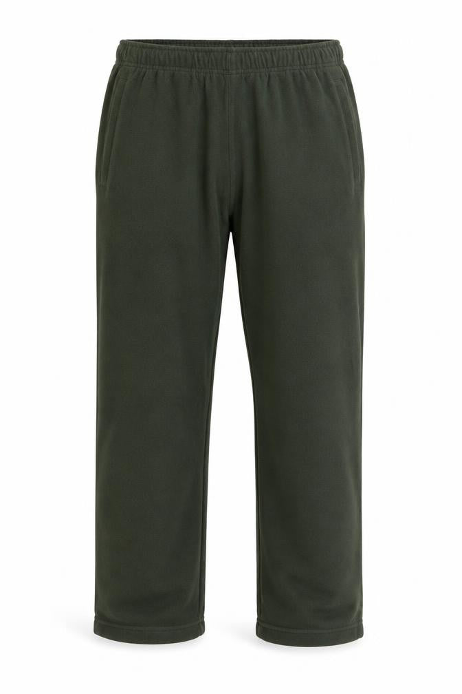 Cotton Traders Men’s Green Fleece Sweatpants M Regular Fit
