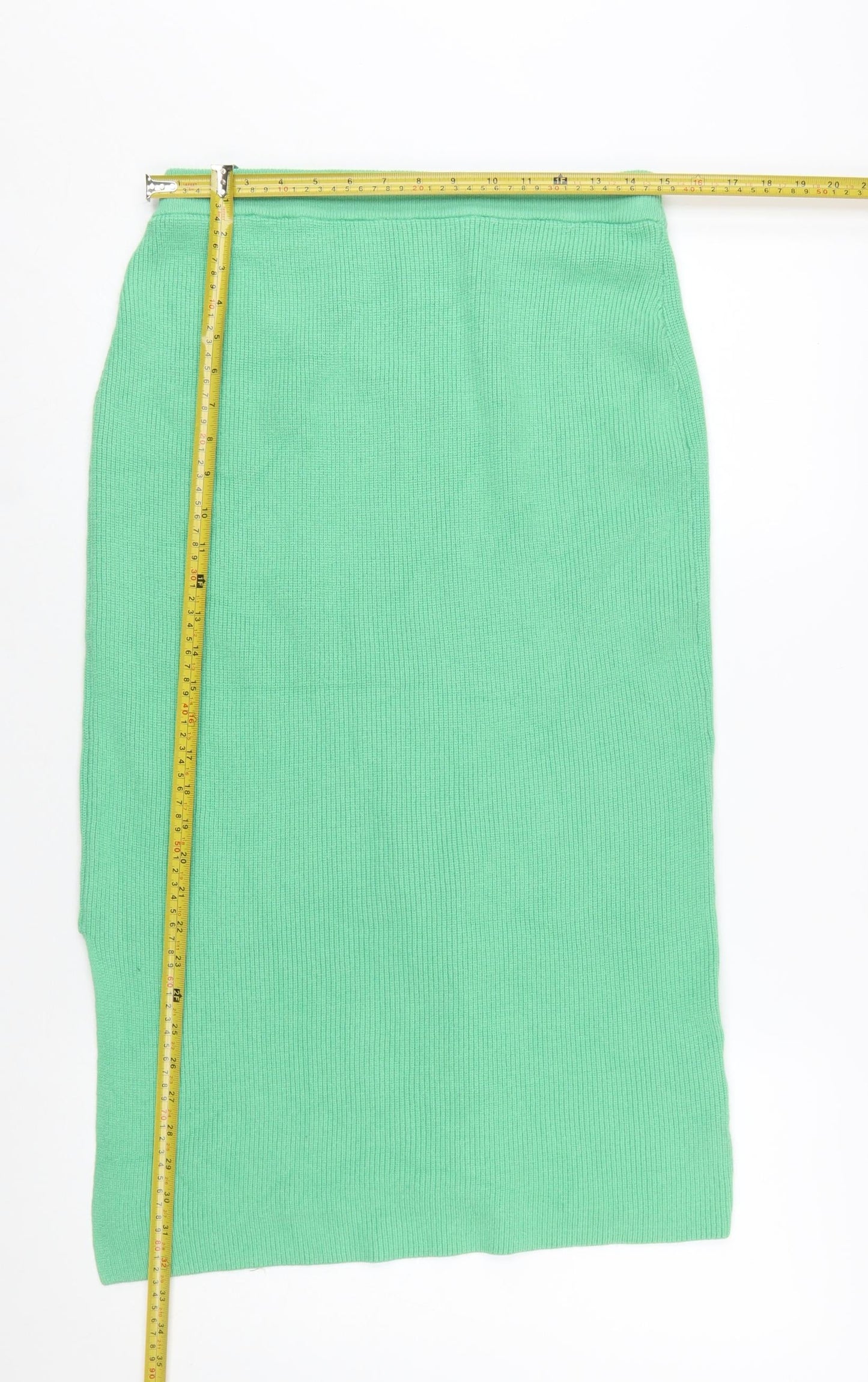 Marks and Spencer Women’s Green Knit Midi Pencil Skirt M