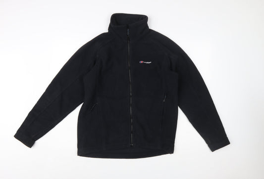 Berghaus Men's Black Fleece Full Zip Outdoor Jacket Size S