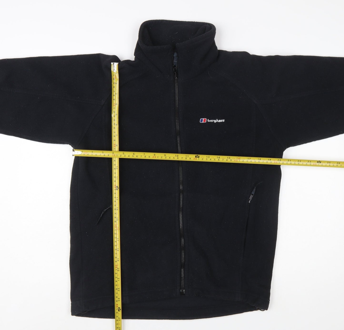 Berghaus Men's Black Fleece Full Zip Outdoor Jacket Size S