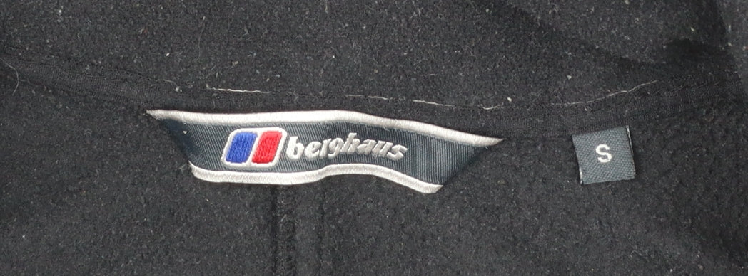 Berghaus Men's Black Fleece Full Zip Outdoor Jacket Size S