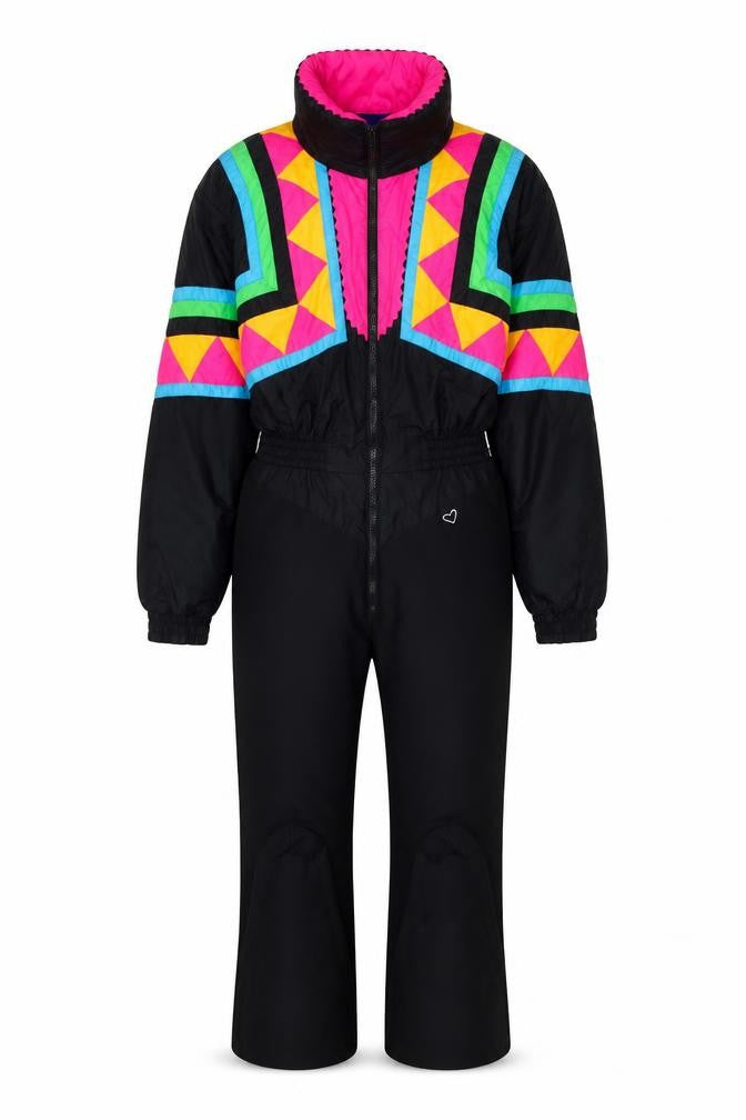 Obermeyer Women's Multicoloured Size 10 Ski Snow Pants Retro 80s