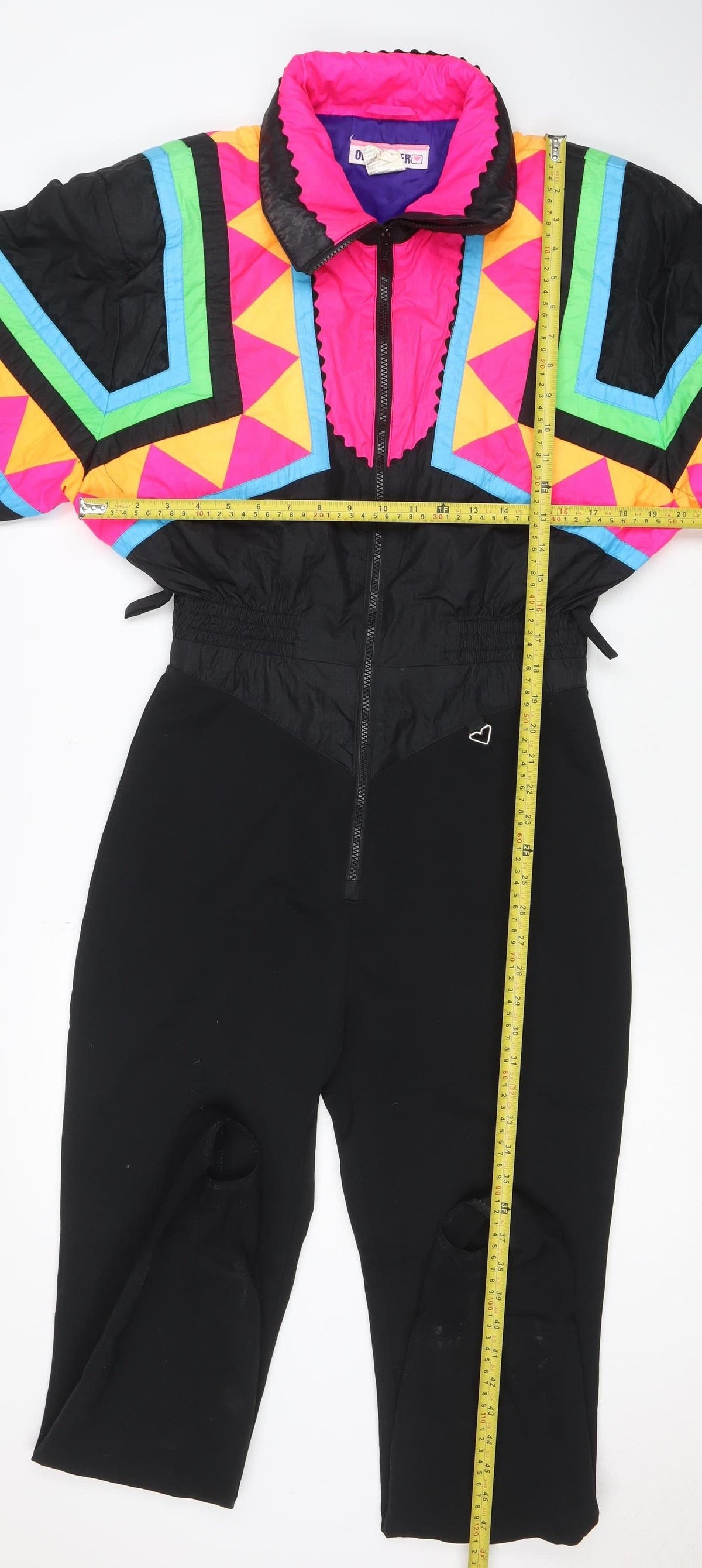 Obermeyer Women's Multicoloured Size 10 Ski Snow Pants Retro 80s