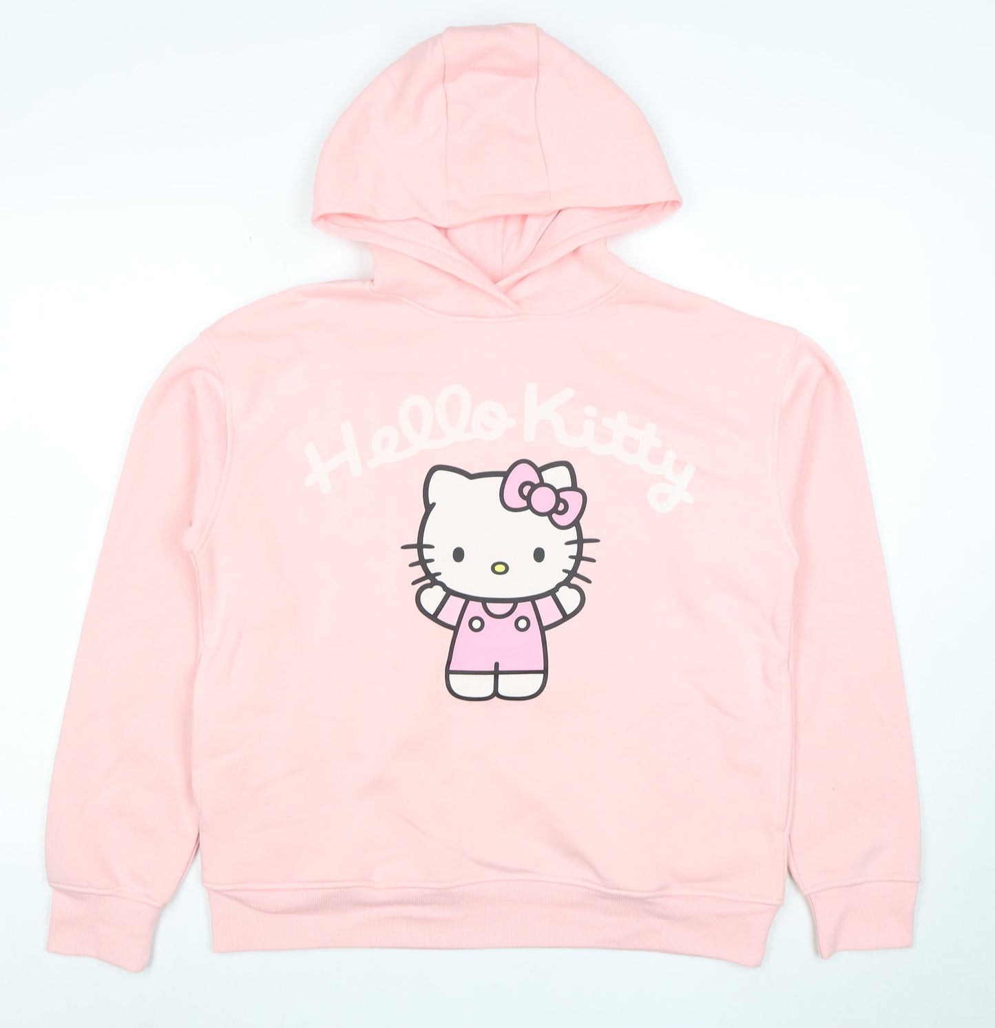 Primark Hello Kitty Pink Hoodie Women S Pullover Hooded Cotton Blend