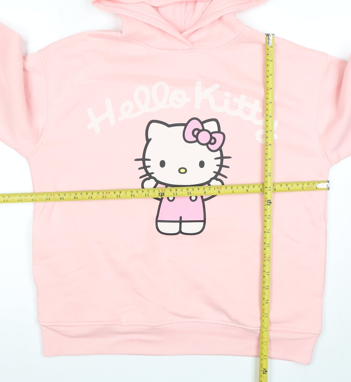 Primark Hello Kitty Pink Hoodie Women S Pullover Hooded Cotton Blend