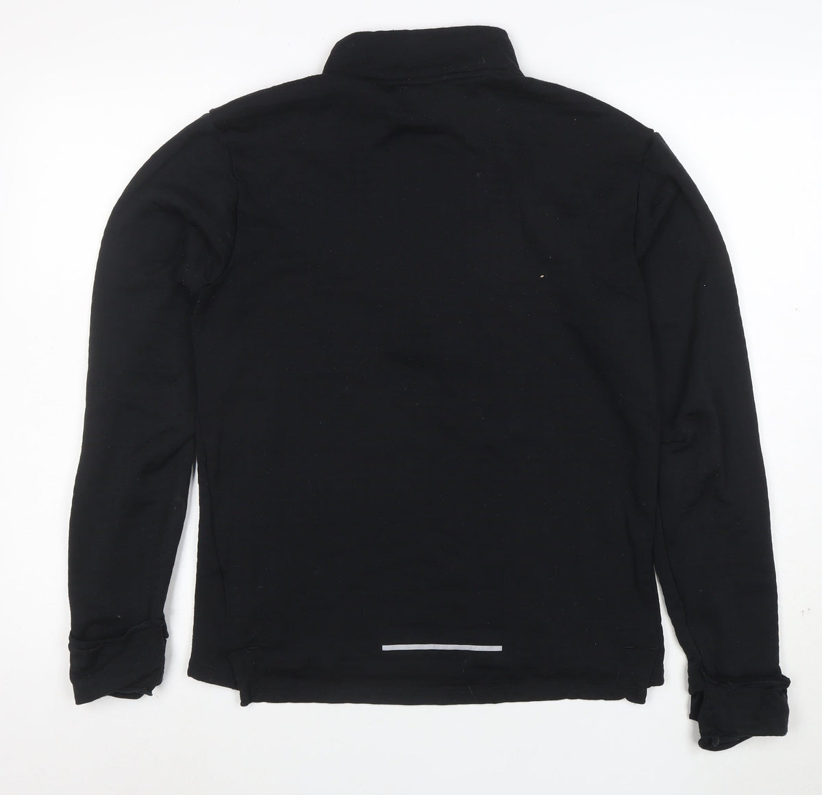 Nike Women's Black Small 1/4 Zip Running Top Long Sleeve Activewear