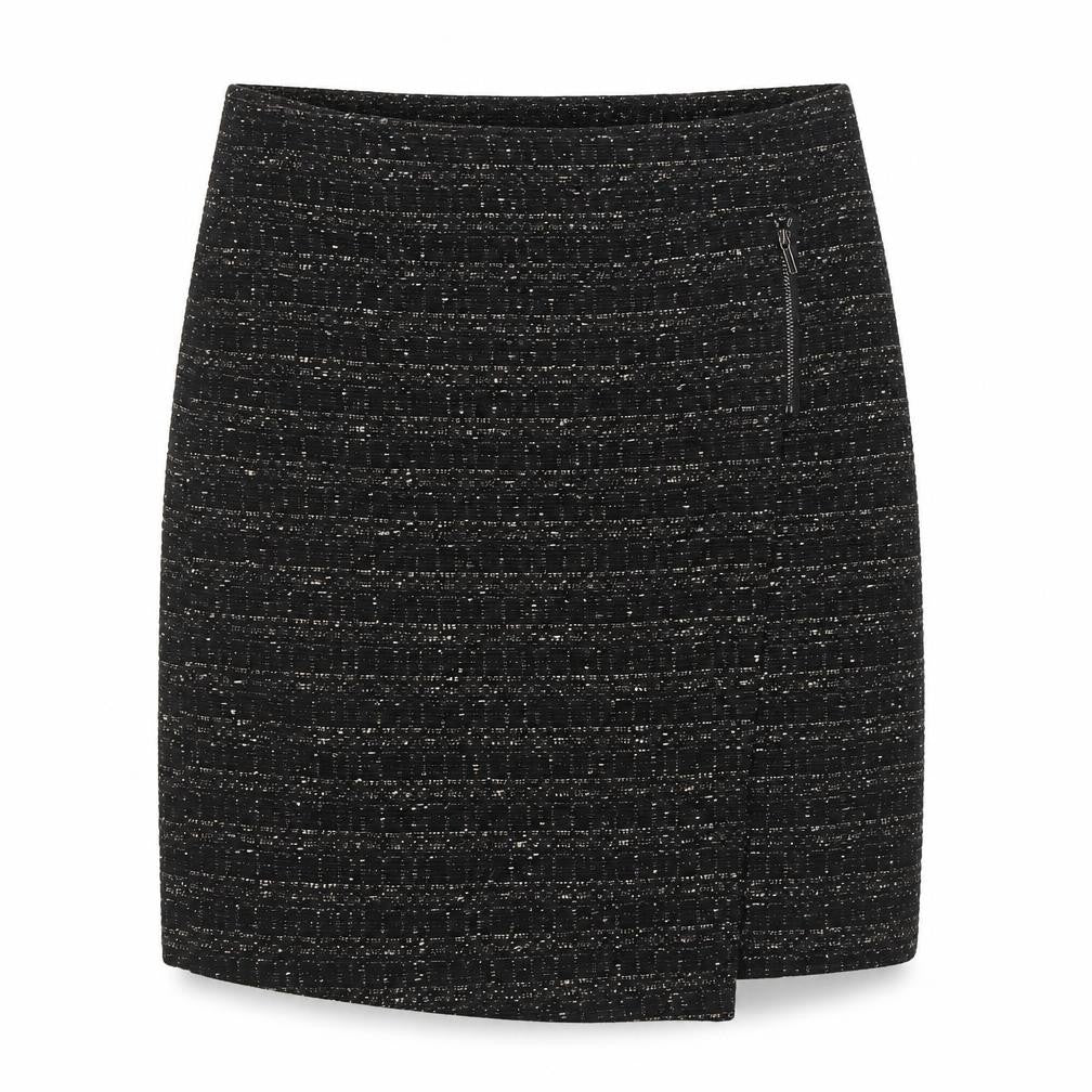 Marks & Spencer Women Black Size 16 Tweed Pencil Skirt