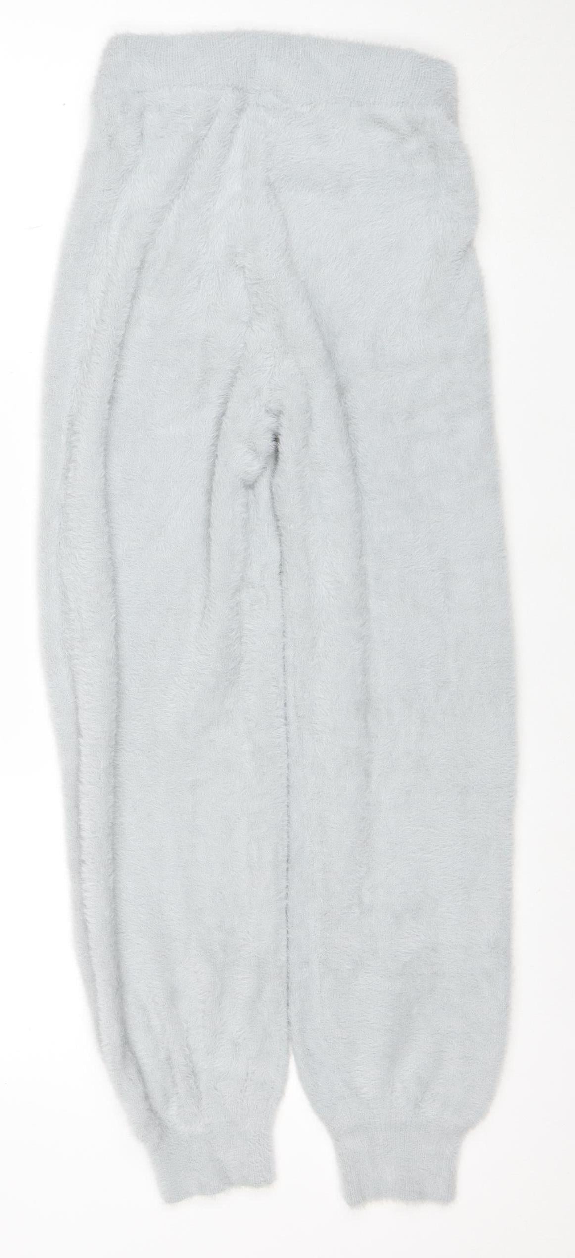 Marks and Spencer Women Grey Fleece Lounge Pants XS