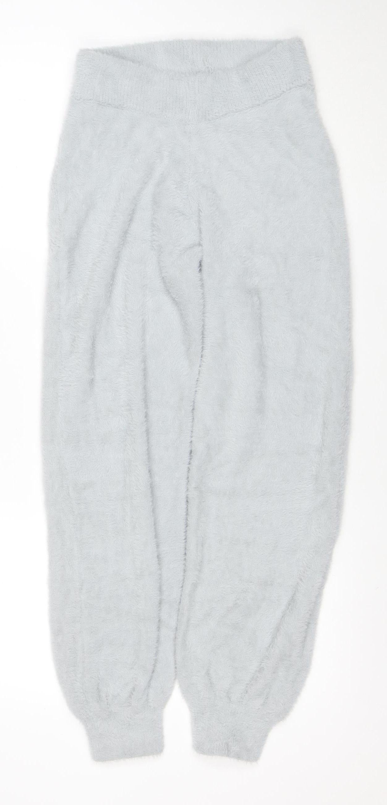Marks and Spencer Women Grey Fleece Lounge Pants XS