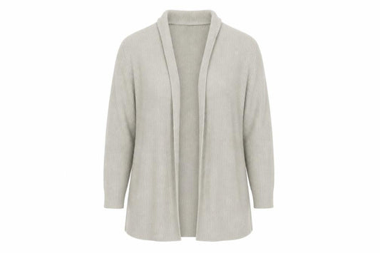 Wallis Women Beige Long Sleeve Collared Cardigan Size 10 Wool Blend