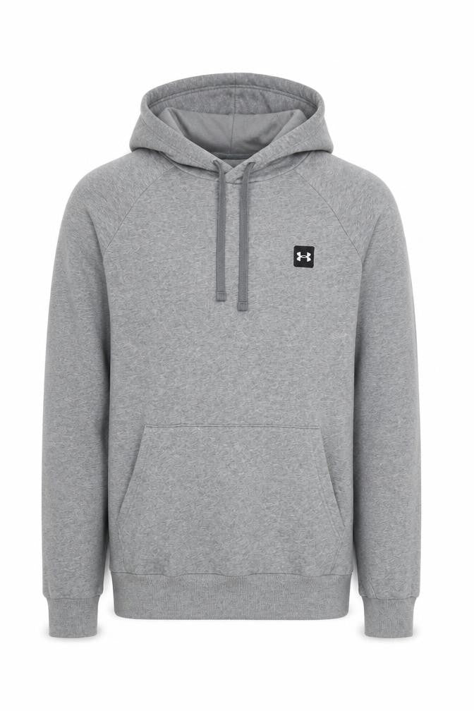 Under Armour Men's Grey Pullover Hoodie M Relaxed Fit Athletic