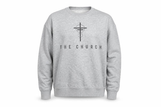 Ascolour Men's Grey Graphic Pullover Sweatshirt Medium
