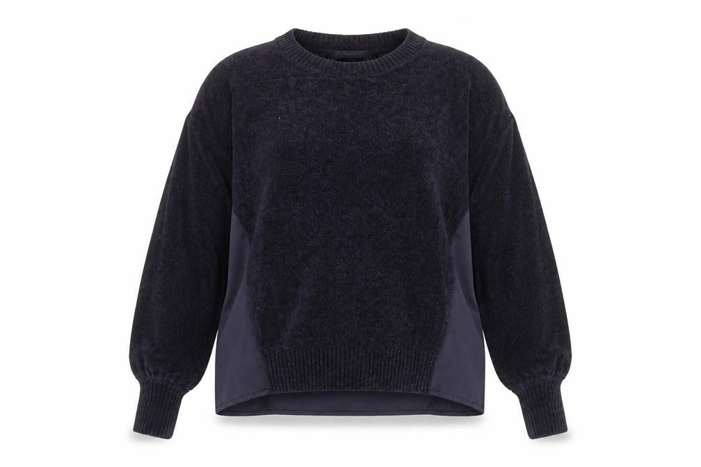 Next Women's Navy Crew Neck Pullover Jumper Size 12