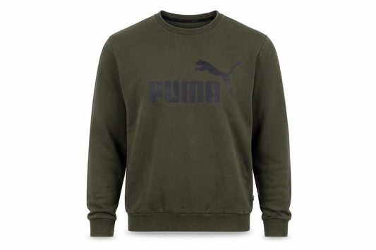 Puma Men's Green XL Crew Neck Pullover Sweatshirt