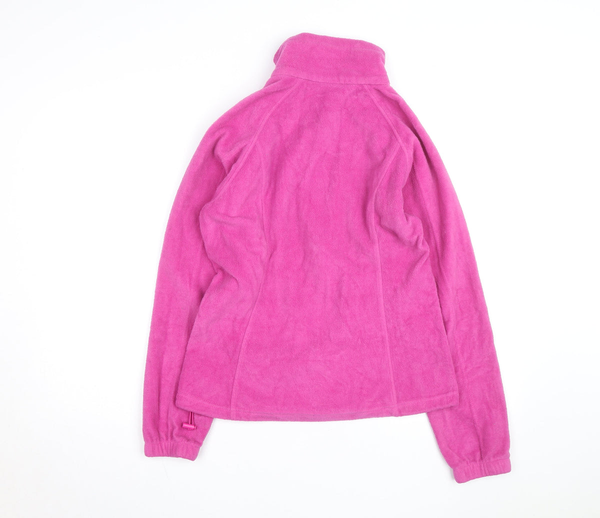 Columbia Women’s Pink Fleece Full Zip Basic Jacket M