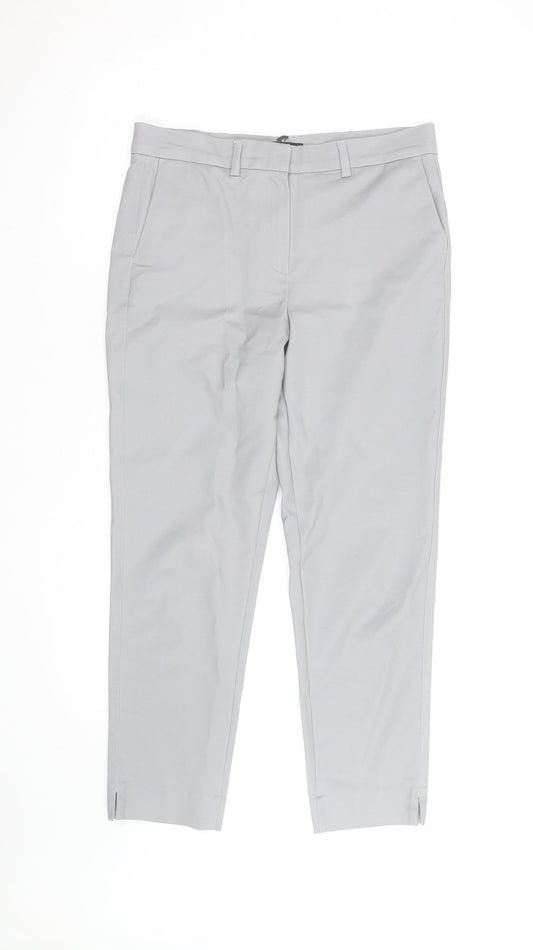 Marks and Spencer Autograph Grey Slim Ankle Trousers Women's Size 10