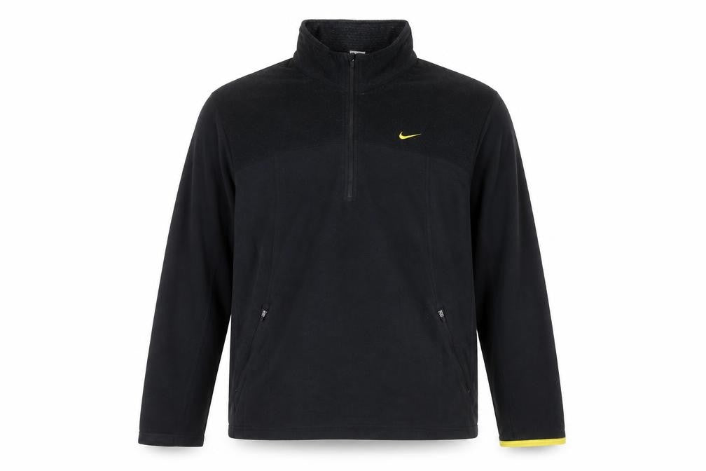Nike Men's Black XL Therma Fit 1/2 Zip Fleece Activewear Jacket