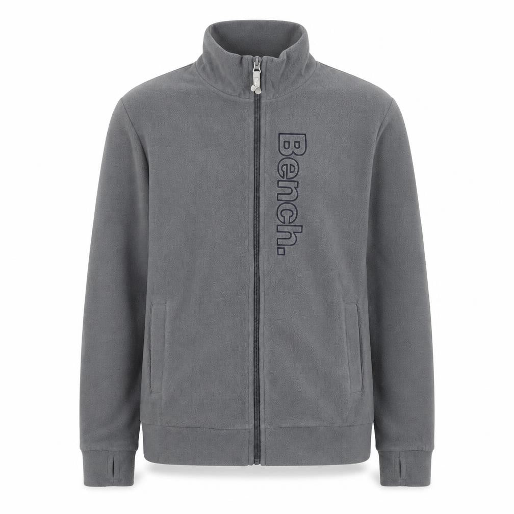 Bench Boys Grey Fleece Full Zip Basic Jacket 15-16 Years