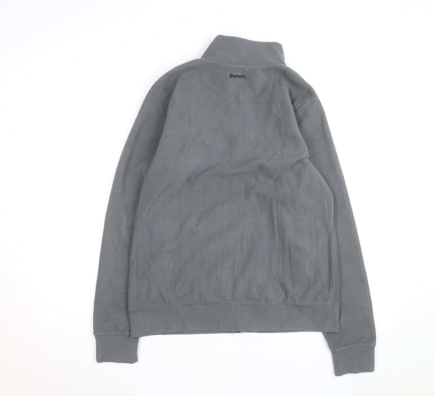 Bench Boys Grey Fleece Full Zip Basic Jacket 15-16 Years
