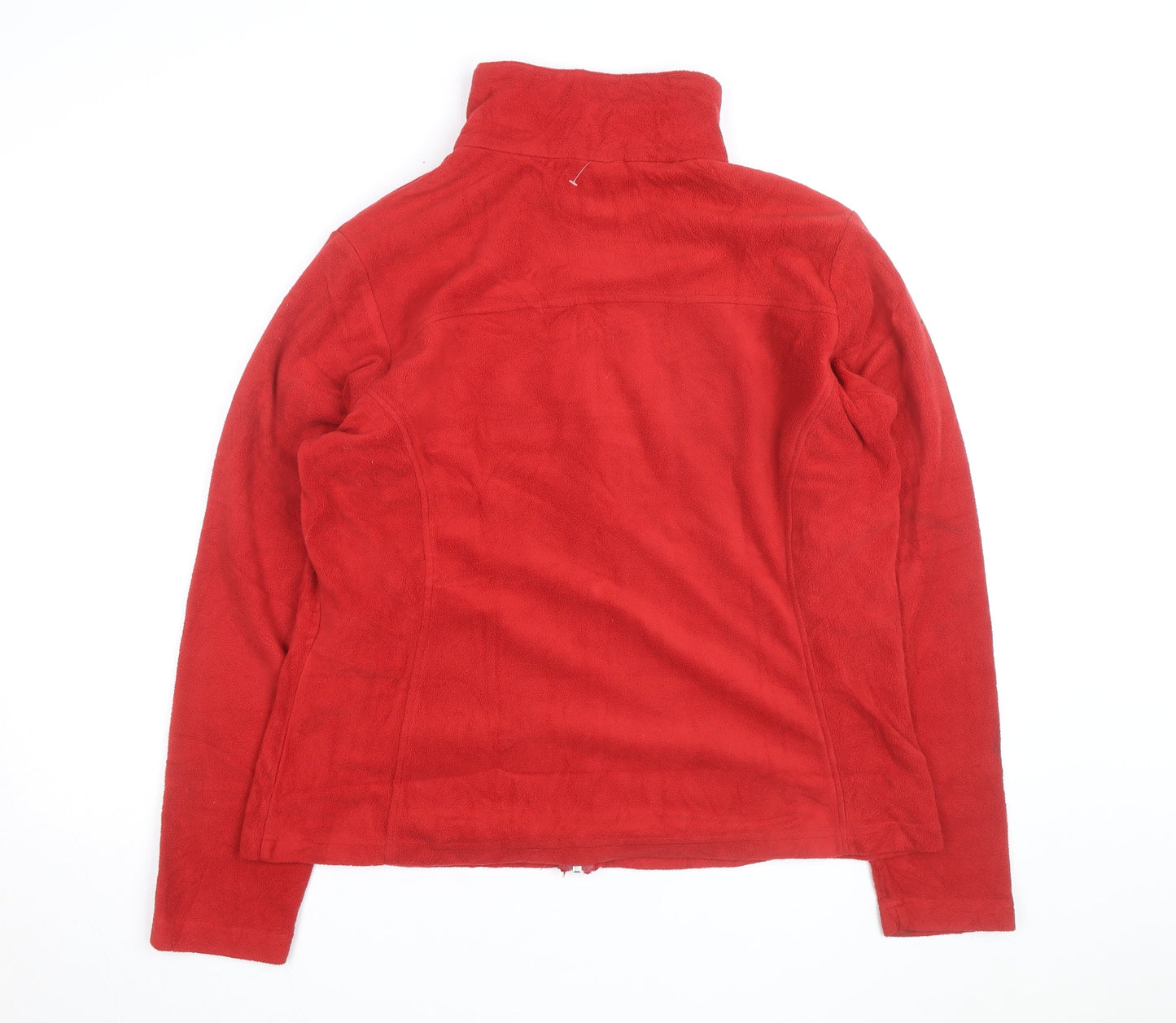 Columbia Men's Red Fleece Full Zip Jacket XL Outdoor Hiking