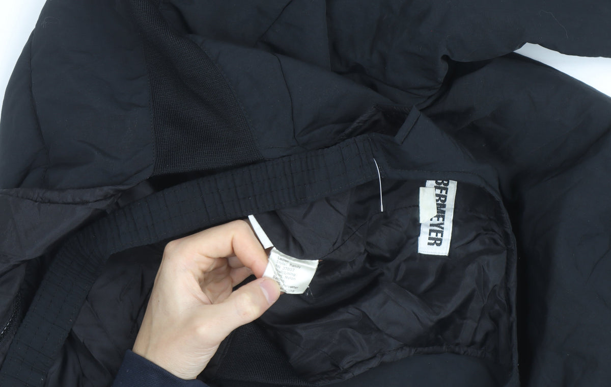 Obermeyer Women's Black Insulated Snow Pants with Adjustable Straps Size 12