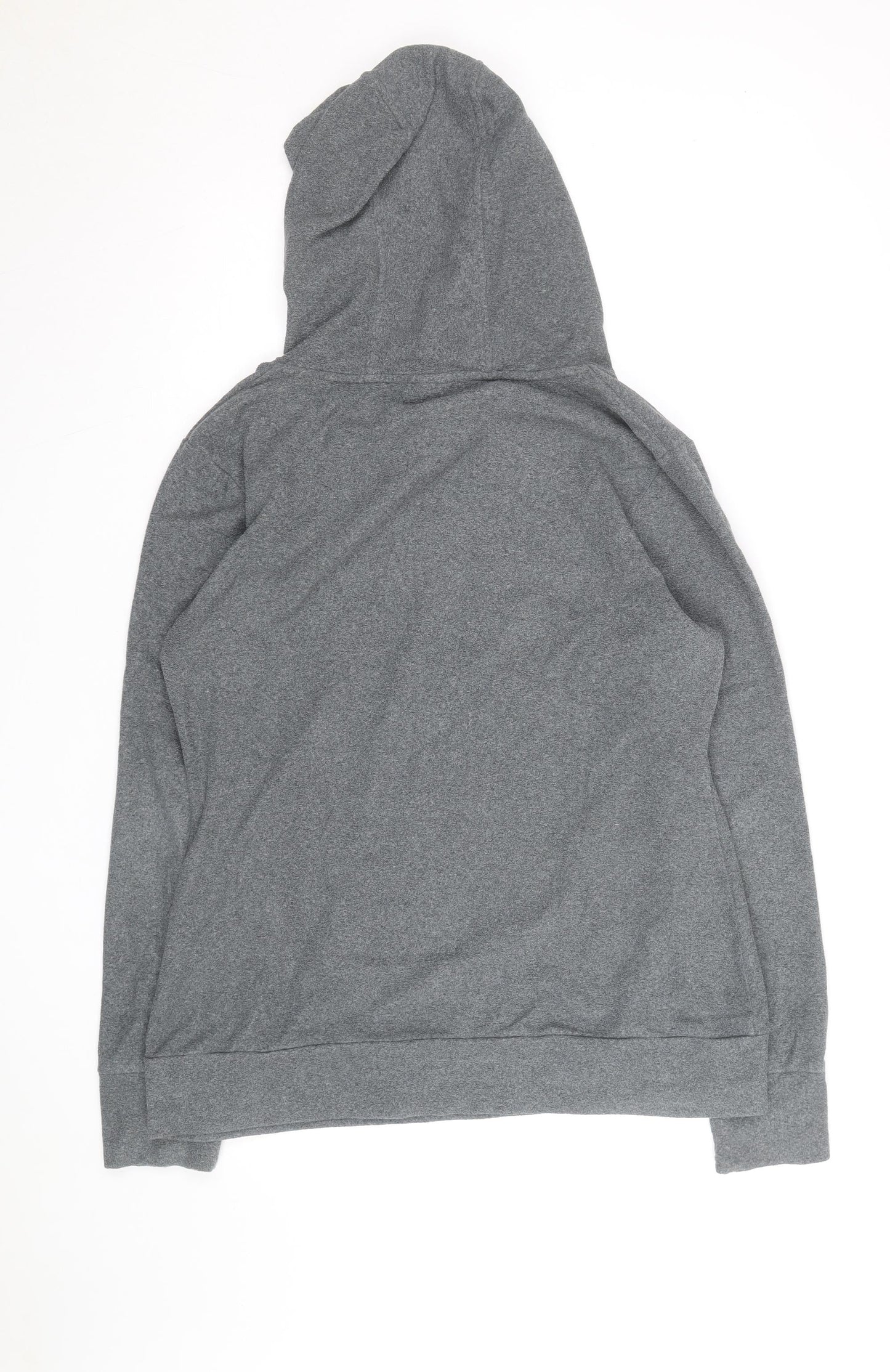 Bench Men’s Grey Pullover Hoodie XL Regular Fit Fleece Sweatshirt