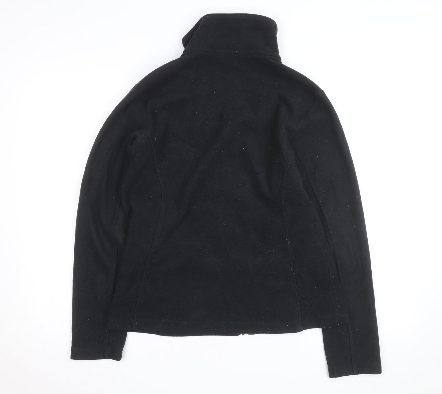 Columbia Women's Black Fleece Full Zip Activewear Jacket Size M