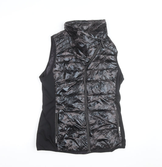 Calvin Klein Men's Black Puffer Waistcoat S Lightweight Zip Vest