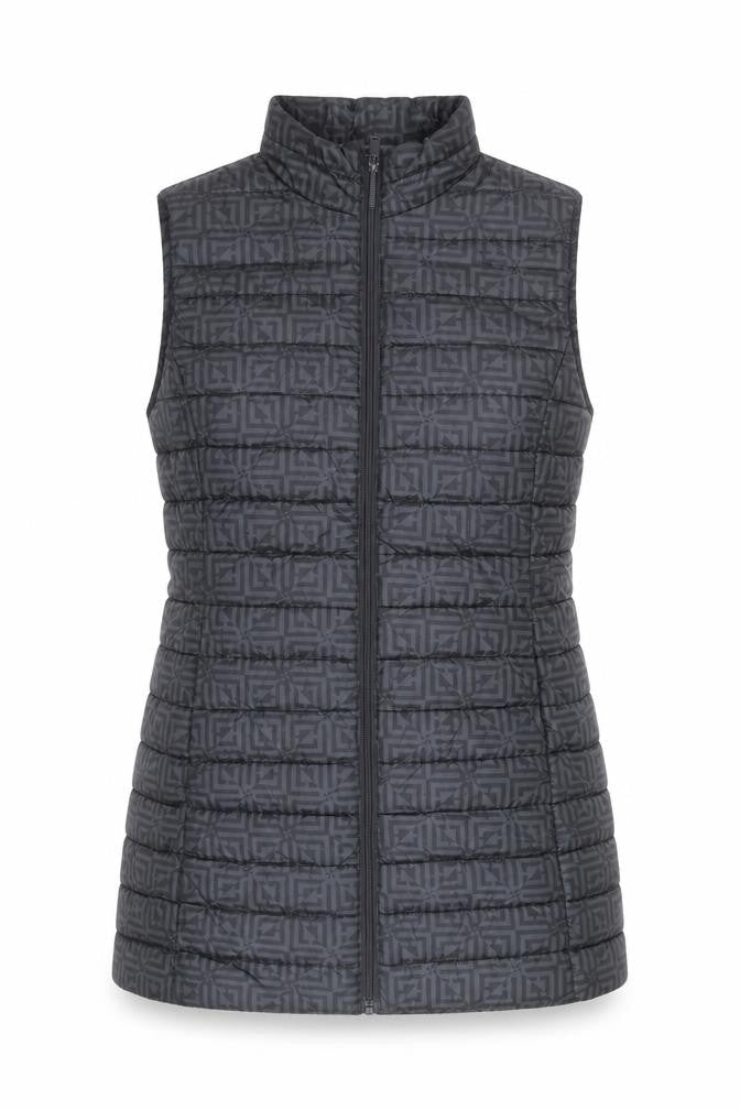 Liz Claiborne Women’s Black Quilted Puffer Waistcoat M