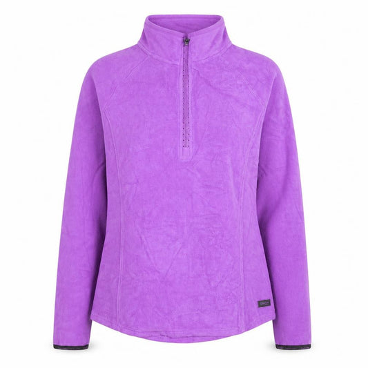Calvin Klein Performance Women's Purple Fleece Pullover Sweatshirt L