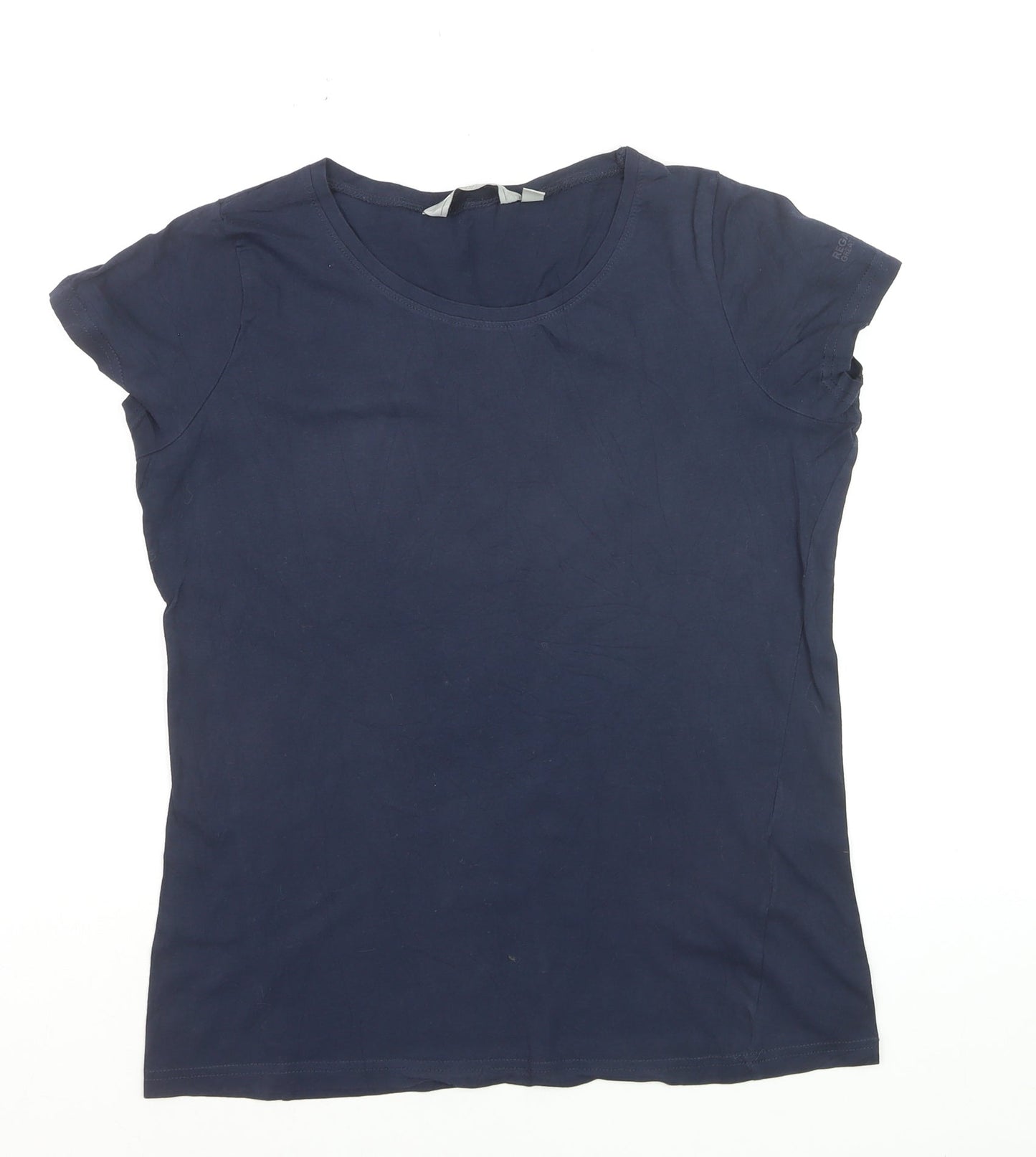 Regatta Women’s Blue Cotton Short Sleeve Basic T-Shirt UK 14