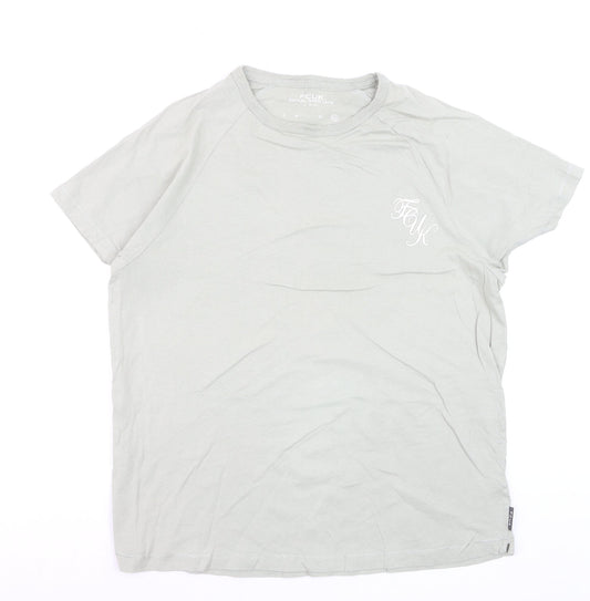French Connection Men’s Grey Crew Neck Short Sleeve T-Shirt XXL