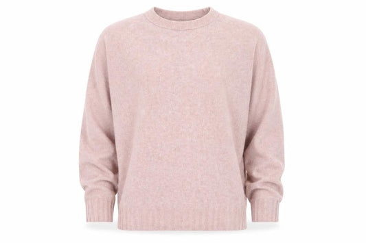 Topman Men Pink Wool Blend Crew Neck Jumper Size M Casual Knitwear