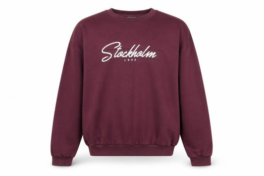 ASOS Men's Purple Stockholm 1990 Sweatshirt Size M Pullover Crew Neck