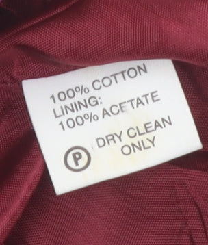 NEXT Womens Purple Velvet Suit Jacket Size 12 Classic Tailored