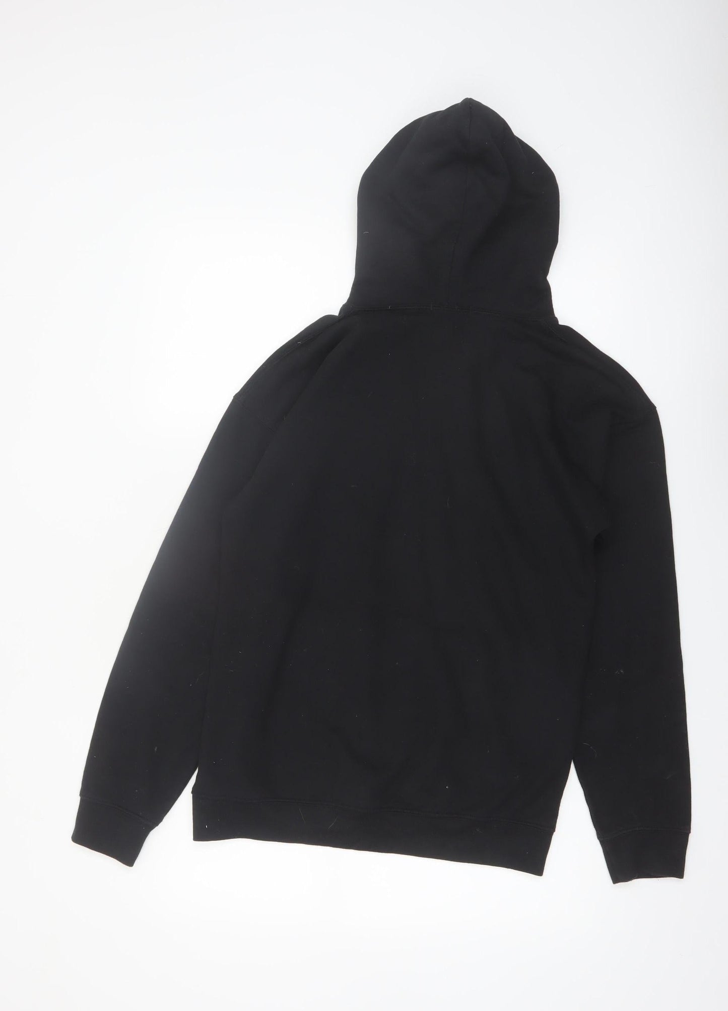 Stylewise Womens Black XS Pullover Hoodie with Cute Bear Graphic