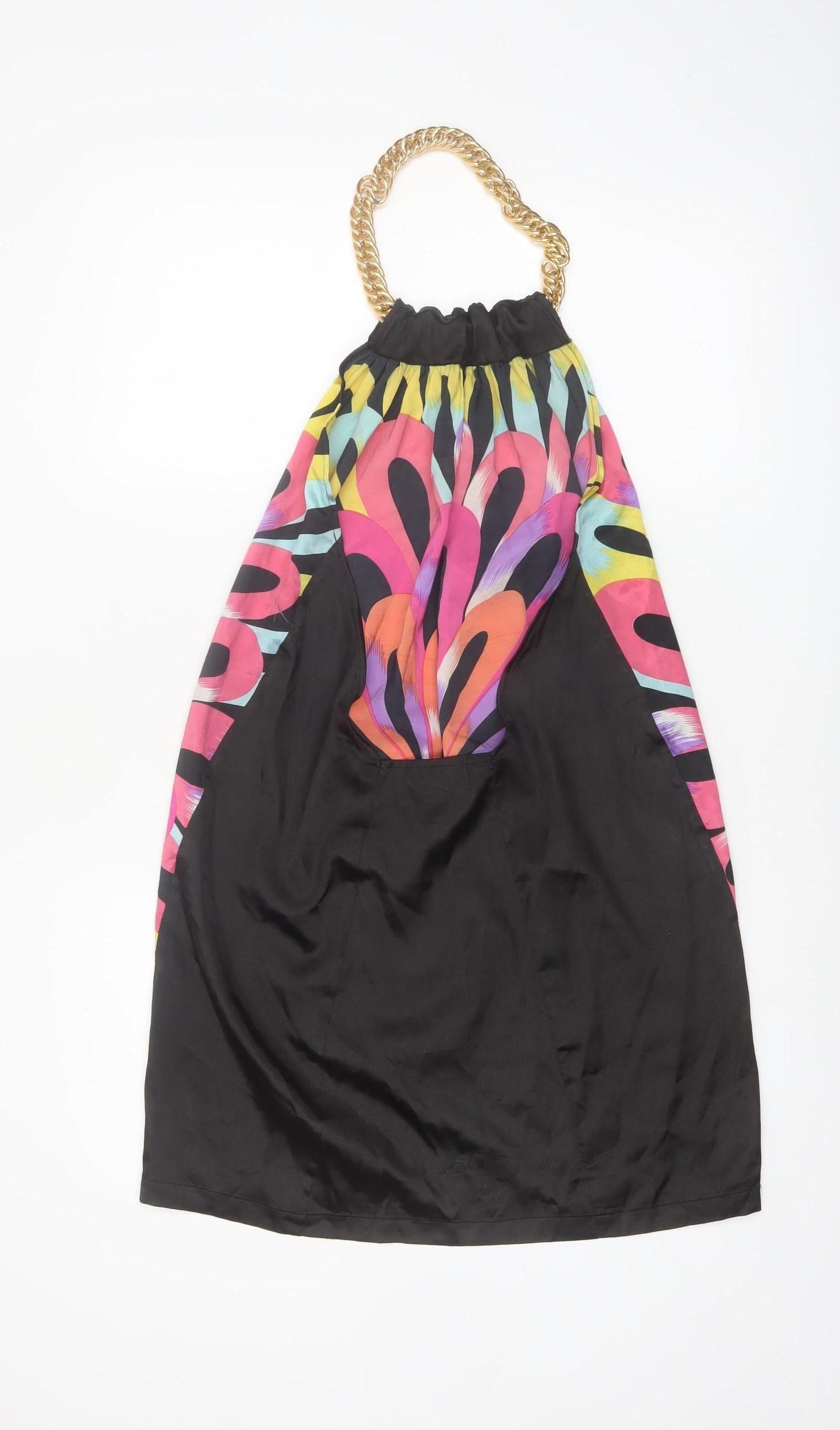 Unique Boutique Women’s Multicoloured Halter Knee Dress S