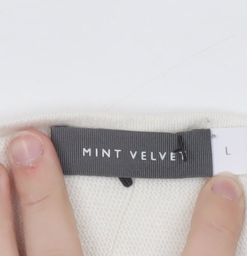 Mint Velvet Women's Multicoloured L Relaxed Knit Pullover Jumper