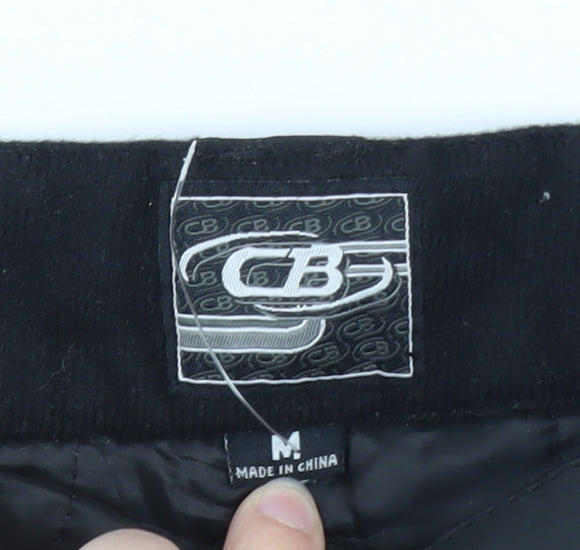 CB Men's Black M Snow Pants Waterproof Ski Winter Trousers